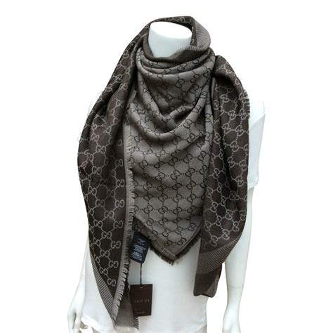 buy second hand gucci woold scarf|gucci scarf price.